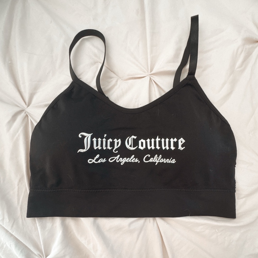 Juicy Couture Black Intimates Top
